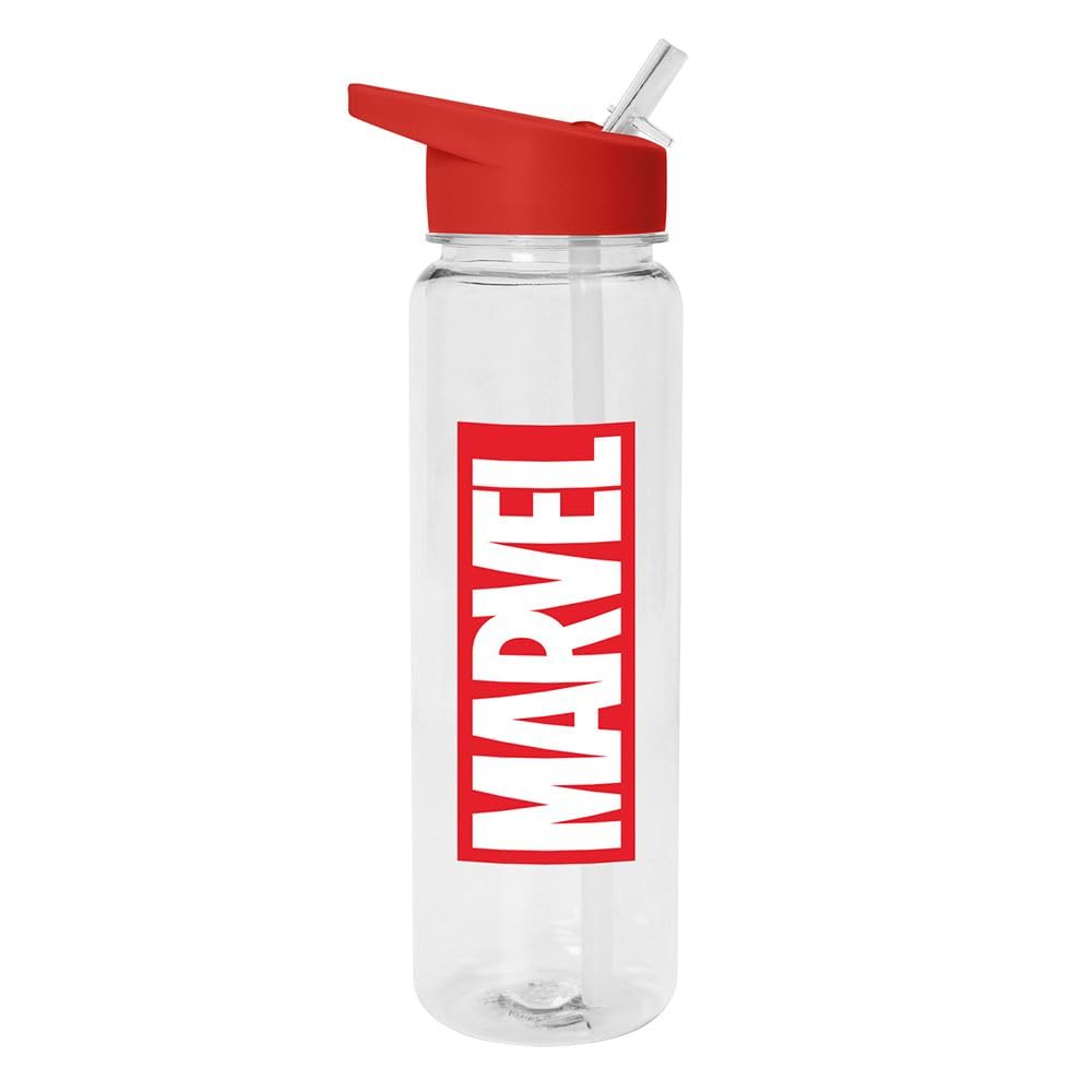 Marvel 700ml Plastic Water Bottle for Kids, Men, Women - Official Gifts