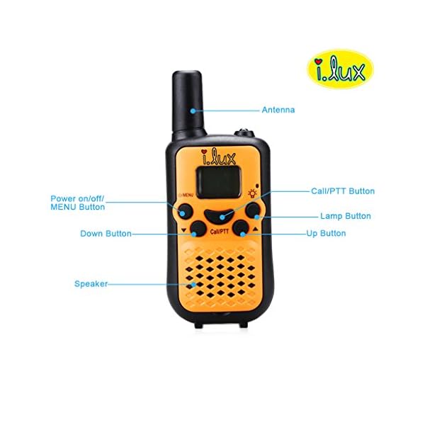 Walkie-TalkiesDurable-and-Easy-to-use-22-Channel-FRSGMRS-2-Way-Radio-2-Mile-Rang-2-Pack-100