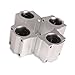 Vktech 4 Pcs SC20UU 20mm Aluminum Linear Motion Ball Bearing Slide Bushing for CNC