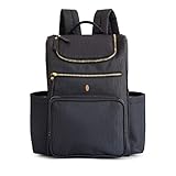 Baby Backpack Diaper Bag, Large, Suitable for Both Mom and Dad, Black - Sets You Apart with its Unique Design, Saves Valuable Parent time with Clever Organization Features - Idaho Jones - Gallivant