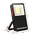 LED Flood Light,SGODDE 10Watt LED Work Light Outdoor Spotlight, 800LM, Waterproof USB Power Bank with 6000mAh Rechargeable Battery, Black