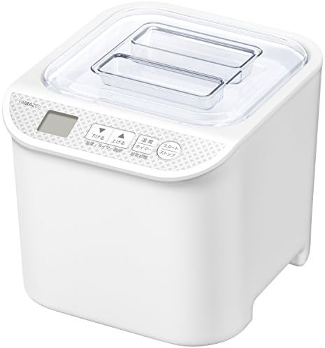 山善 ヨーグルトメーカー 飲むヨーグルト 簡単お手入れ いつでも清潔 温度調整機能付き レシピブック付き 発酵食メーカー ホワイト Yxa 100 W メーカー保証1年