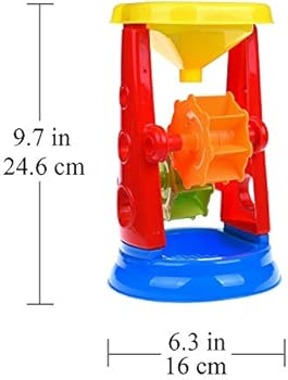 fun little toys kids beach sand toys set sand water wheel beach molds