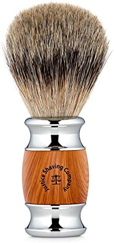 Justice Shaving Company's Super Badger Hair Shaving Brush - You Deserve a Premium Shaving Experience - An Elite Badger Shave Brush at an Affordable Price