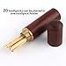 Geilihome 3PCS Portable Wood Toothpick Holder Mini Toothpick box Pocket Toothpick Holder (Multi-color)