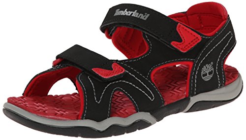 Timberland Adventure Seeker Two-Strap Sandal ,Black/Red,9 M 