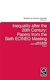 Image de Inequality After the 20th Century: Papers from the Sixth Ecineq Meeting (Research on Economic Inequality)