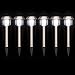 Solar-Powered LED Bronze Garden Lights, Perfect Neutral Design; Makes Garden Pathways & Flower Beds Look Great; Easy NO-Wire Installation; Weather Resistant.