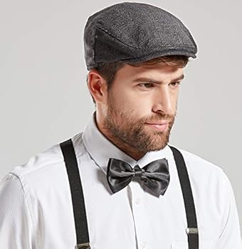Babeyond 1920s Gatsby Newsboy Hat Cap For Men Gatsby Hat For Men