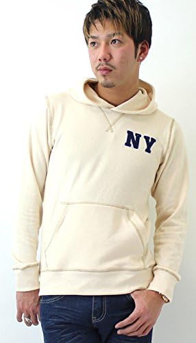 ロゴワッペンプルオーバーパーカー メンズ Lサイズ マスタード 04 トレーナー パーカー 通販 Amazon