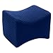 Orthopedic Knee Pillow for Side Sleepers - Ergonomic Memory Foam Knee Pillow for Back Pain & Spine Alignment - Removable Machine Washable Cover - Knee Wedge Pillow for Deep Night’s Sleep