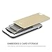 iPhone 6s / 6 Case, DesignSkin [Slider] [Sliding Card Holder Slot] Extreme heavy Duty 3-Layer Bumper Protection Wallet Cover with Card Holder Case for iPhone 6s (2015) / iPhone 6 (2014) - Gold