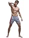 SEOBEAN Men's Sports Gym Training Fitness Short Pants (Medium/28-30Inch, 2764 Gray)