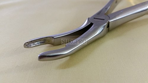 PREMIUM GRADE GOLD HANDLE DENTAL UPPER ROOTS EXTRACTING FORCEPS #44 SPECIAL HANDLE (DH BRAND)