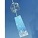 Japanese Wind Bell Chimes Handmade Glass Panel Charms Suncatchers Snowflakes