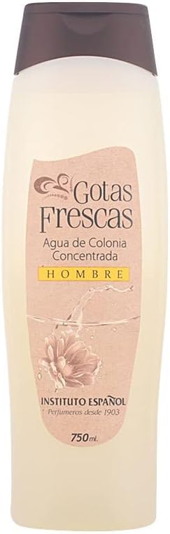 Gotas Frescas Agua De Colonia 750 ml Hombre Instituto Español Spritz Fragrance
