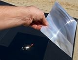 7" x 10.3" PREMIUM GRADE Fresnel Lens PAGE Magnifier -- Fire Starter  Solar Oven  DIY Projection TV PLANS by Cz Garden Supply (6 pack)