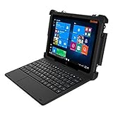 MobileDemand Flex 10A Windows 10 Pro Rugged 2-in-1 Tablet/Laptop with Keyboard - Military Drop Tested