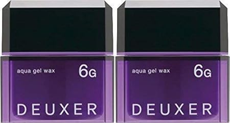 Amazon デューサー アクアジェルワックス80g 6g 2個セット Deuxer デューサー ヘアワックス ポマード 通販