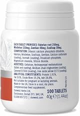 Dorwest Herbs Scullcap & Valerian Calming Tablets for Dogs & Cats 100 Tablets view 3