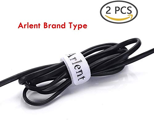 Arlent 1 metros de largo gancho y bucle autoadhesivas - Conjunto de 100 mm con pegamento espalda tejido de nailon estilo… - Imagen 3