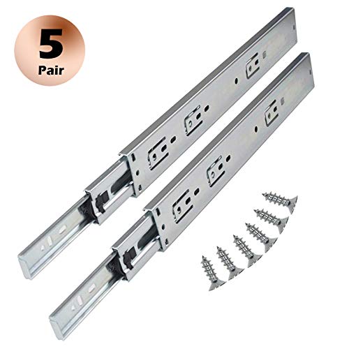 Gobrico Drawer Slides Furniture Hardware 22 Inch 100 Lb Hydraulic