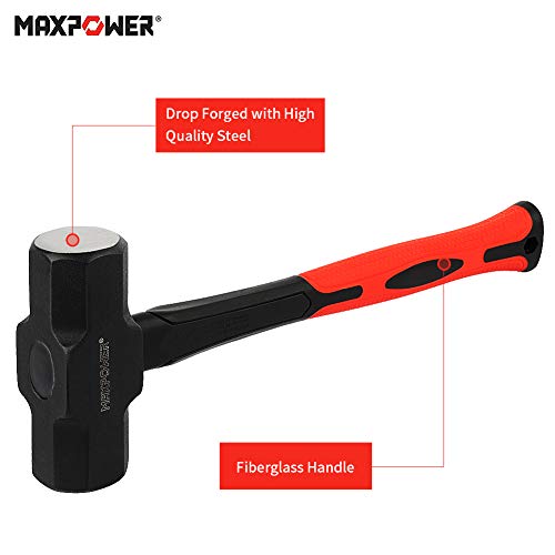 1 MAXPOWER+Sledge+12+inch+Fiberglass+Shock+resistant