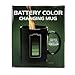 econoLED Battery Color Changing Thermometer Heat Kruzhkus Mug Sensitive Porcelain Tea Coffee Cup
