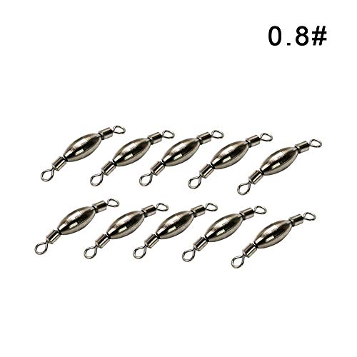 Kupfer-Sinker, 10 Stück, Zubehör, solide Angelwirbel, flexibel, professionelle Krümmerform, Gegengewicht, Angelring… – Bild 5