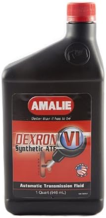 Amalie (160-72876-56-12PK) DEXRON-VI Automatic Transmission Fluid Case 1 Quart, (Pack of 12)