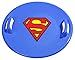 Slippery Racer Heavy-Duty Cold Resistant Downhill Pro Adults and Kids Plastic Outdoor Winter Saucer Disc Snow Sled with Handles (Superman, 1)