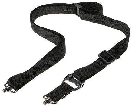 Gun Slings 2 Point with Two QD Swivels Adjustable Tactical Rifle Sling for Hunting Shooting Airsoft Black Coyote OD