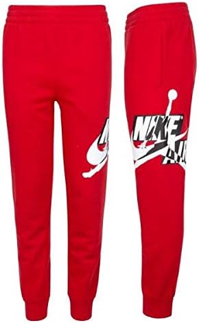 Amazon 大人もok Nike ナイキ ジョーダン 男の子用jordan Jumpman Classics Jogger Pants Red ジョガーパンツ スウェットパンツ ジャージ ストリート ボトムス メンズ 通販