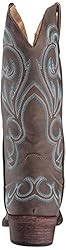 Roper womens Riley Western Boot, Brown, 6.5 US