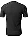 H2H Mens Cotton Henley Neck Short Sleeve Casual T Shirts Charcoal US M/Asia L (JDSK31)