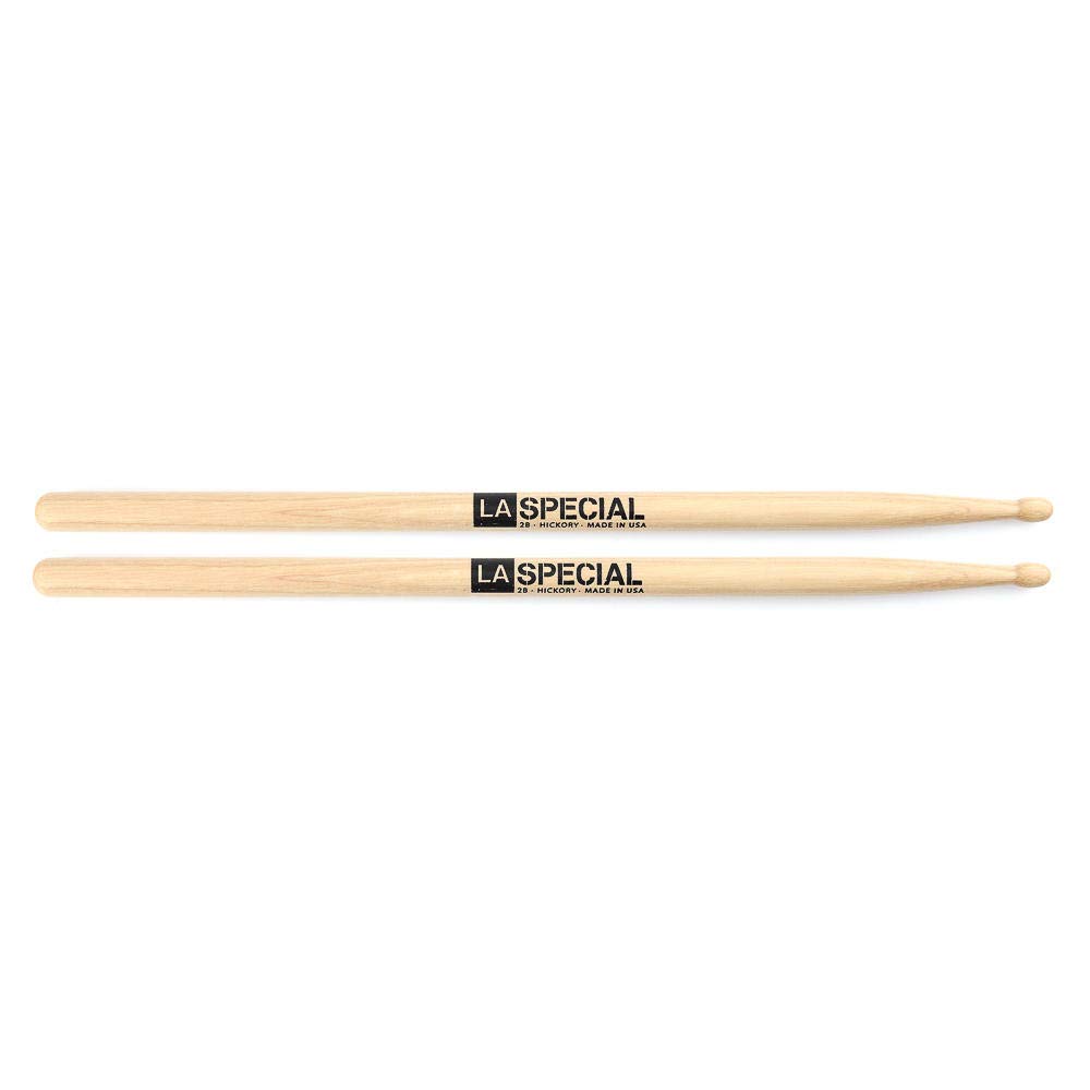 Promark LA2BW Wood Tip Drum Stick, 0.600-0.630-Inch