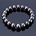 Unisex Synthetic Stones Healing Power Crystal Elastic Stretch 10mm Beaded Bracelet