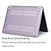 for MacBook Pro 13 Case A1706 & A1708 & A1989, CaseBuy Soft-Touch Matte Hard Shell Cover for Newest MacBook Pro 13 Inch with/Without Touch Bar and Touch ID (Release 2018/2017/2016). Purple