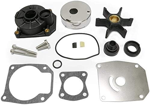 V G Parts Johnson Evinrude Water Pump Repair Kit for Outboards 40HP - 50HP with Impeller and Housing, Replaces 5000308