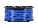 Monoprice ABS 3D Printer Filament - Blue - 1kg Spool, 1.75mm Thick | For All ABS Compatible Printers