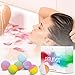 GoSpin Selene Bath Bombs Gift Set (Holiday 8 Pack) - Spa Fizzies For Kids, Women - Lush Present Idea for Her, Mom, Girlfriend, Birthday - Handmade, Vegan, and Non Staining