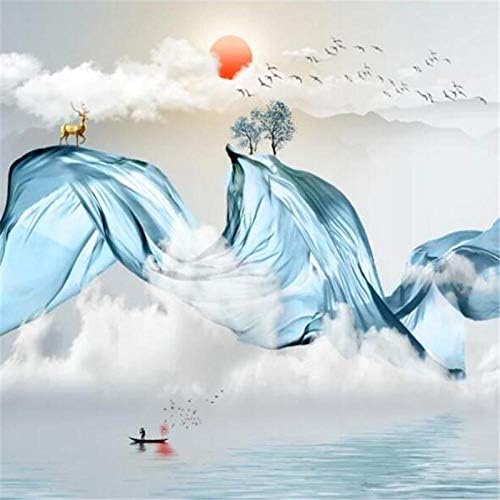 Ljjlm カスタマイズされた大きな壁画ファッション家の改善新しい中国の抽象的な