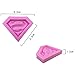 Set of three (3) 3D Silicone Molds in Superman Logo, Spiderman Face and Batman Face For Sugarcraft, Fondant, Chocolate, Gum Paste, Marzipan or Craft Clays For Cake or Cupcake Decorating