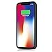 iPhone X Battery Case, 6000mAh Rechargeable Power Charging Case for iPhone X 10 (5.8 inch) Extended Battery Charger Case Juice Pack-Black