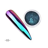 Nail Powder Glitter,Mermaid Chrome Powder Mirror Effect Manicure Pigments DIY Nail Art Decor by SMYTShop (C)