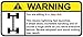 Jeep 4x4 Funny warning sticker for 4wheel drive cars, perfect gift decal