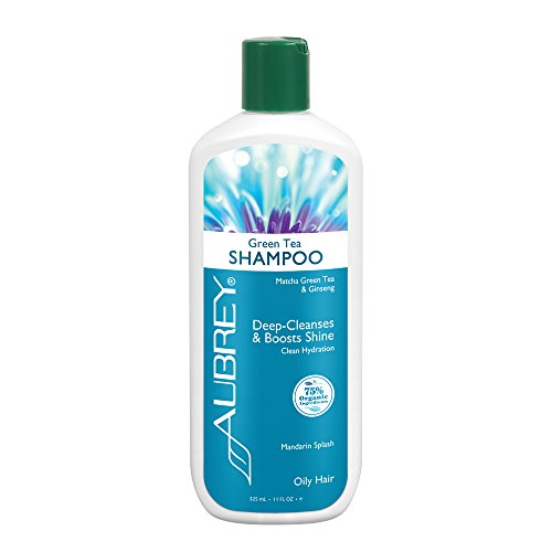 Aubrey Green Tea Shampoo Deep Cleanses & Boosts Shine for Oily Hair