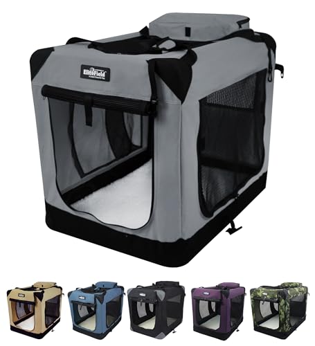 EliteField 3-Door Soft Dog Crate