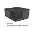 Gas firepit Cover, 31 inches (L) X 31 inches (W) X 24 inches (H) Black