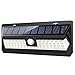 AMIR Solar Lights Outdoor, 62 LED Super Bright Motion Sensor Wall Lights, Wireless Garden Security Lights with 3 Modes, Waterproof & Auto On-Off for Front Door, Garage, Patio, Yard, Pathway